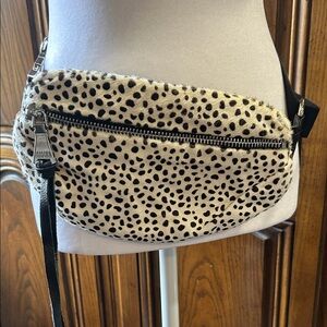 Milan Bun Bag Aimee Kestenberg Fanny Pack Purse calves hair/leather